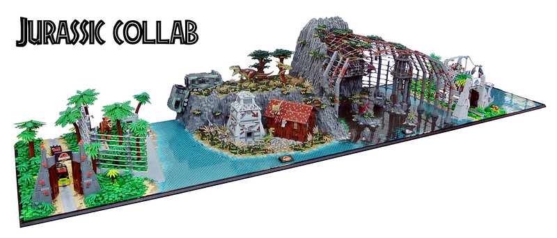 A Jurassic sized collaboration The Brothers Brick The Brothers Brick