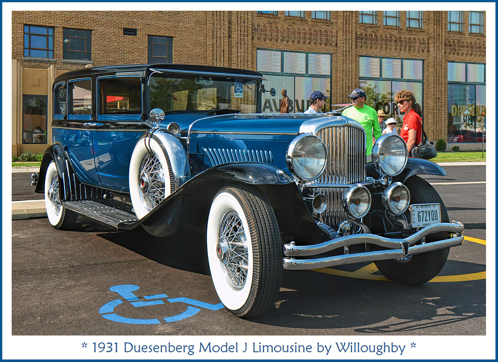 1931 Duesenberg Model J Limousine by Willoughby Photograph… Flickr