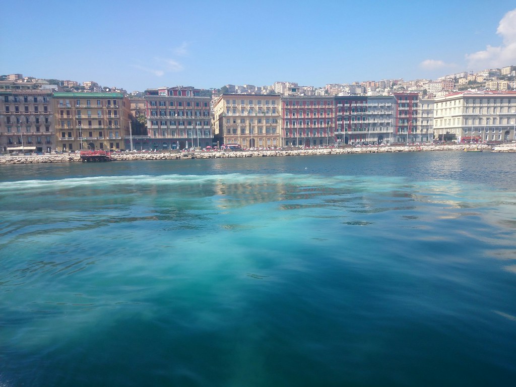THE HARBOR OF NAPLES Napoli Naples Blue Sea Sea_collection… Flickr