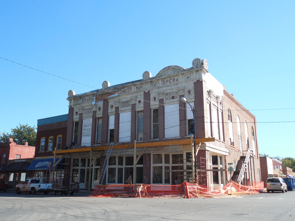 The Old Opera House Greenfield, Missouri Constructed betwe… Flickr