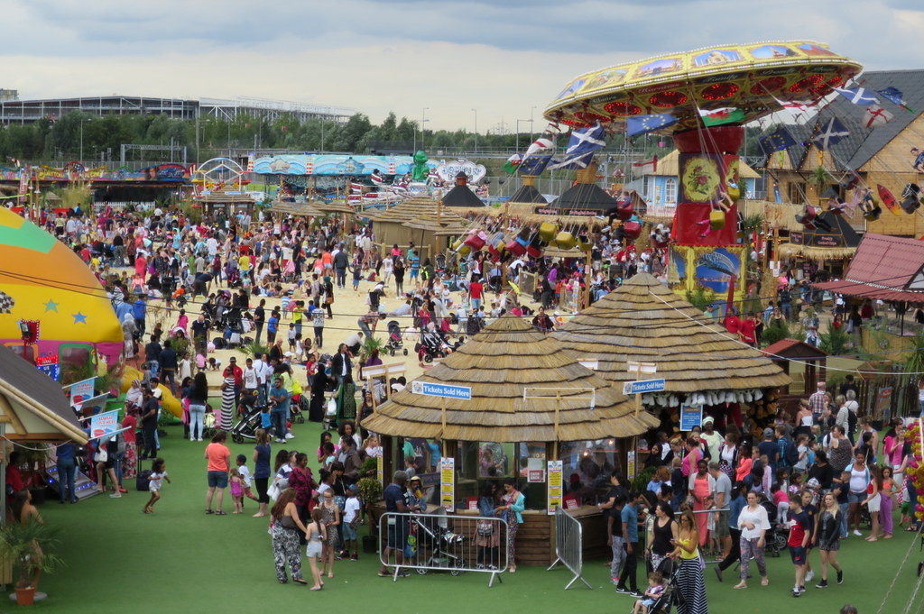 Queen Elizabeth Olympic Park Funfair & Beach