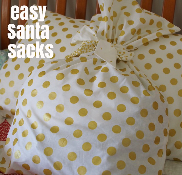 santa sack and pillowcase in one