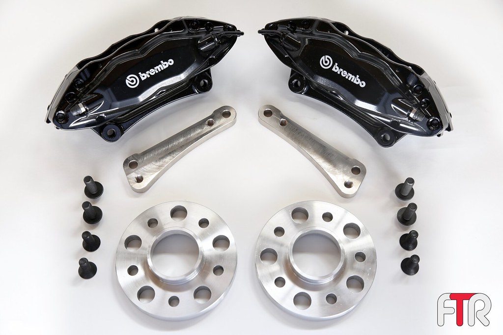 SN95 GT500 14" Brembo Brake Kit from Fully Torqued Racing (Brembos for