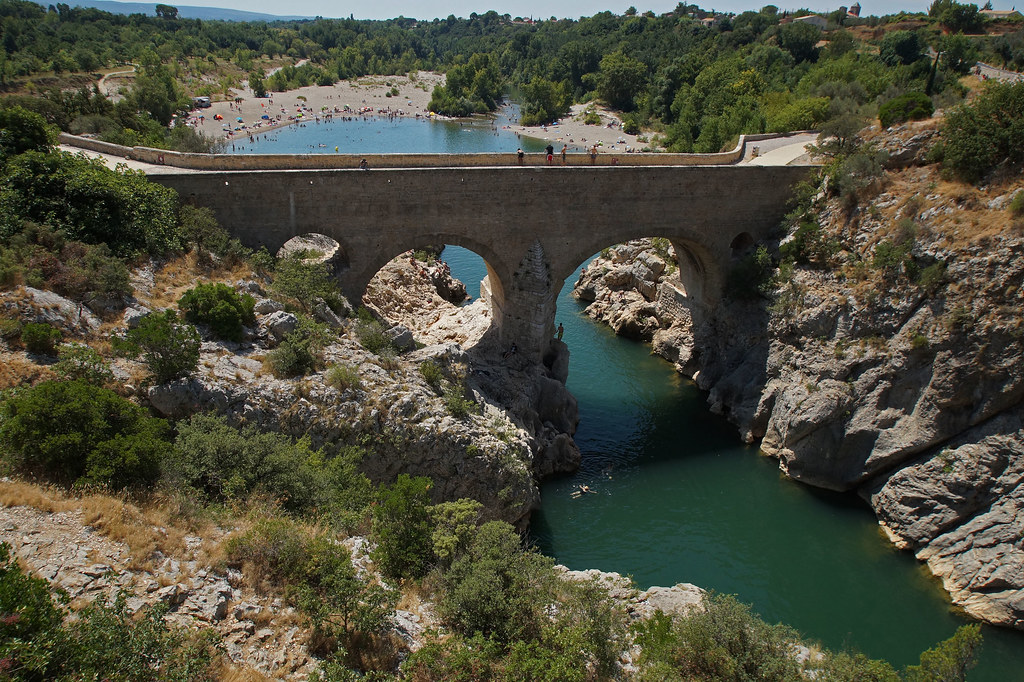 Le Pont du Diable vers St Guilhem le Désert, Hérault Flickr