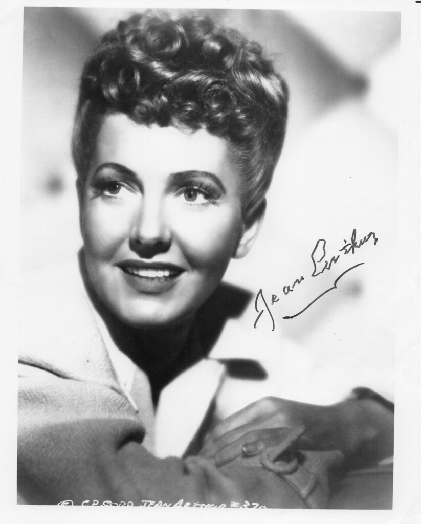 Jean_Arthur_2 This is probably the last photograph Jean Ar… Flickr