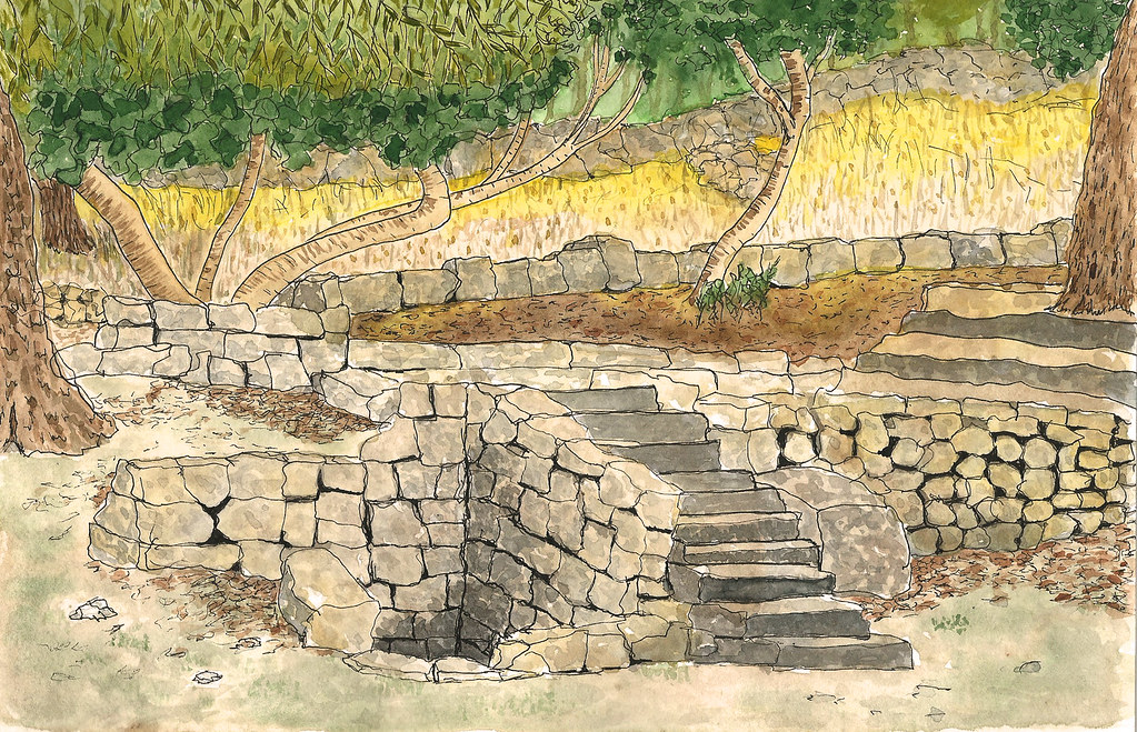 Ruins of ancient Wellhouse/Springhouse In Canada Park, Isr… Flickr