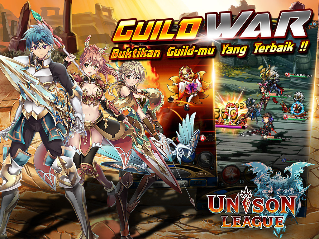 Gamers Game Mobile Terbaru Dari Perfect Game Unison League Indonesia!