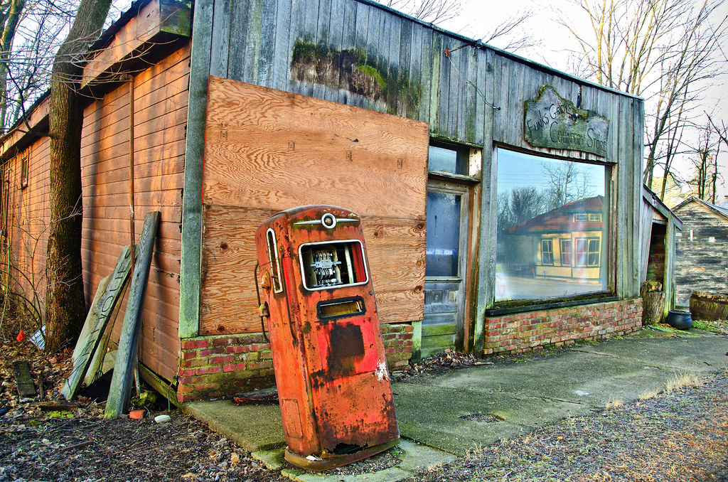 Funks Grove Antiques Funks Grove, IL Jim Watkins Street Photography