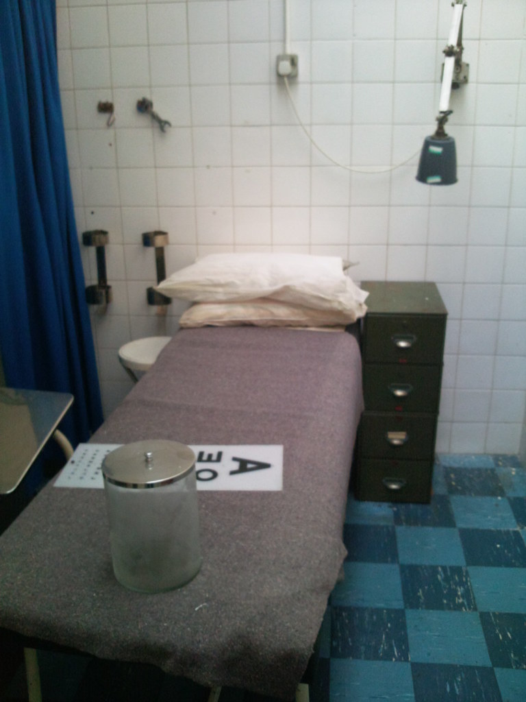 First Aid Room Bed First Aid Room Bed. Darren Gallop Flickr