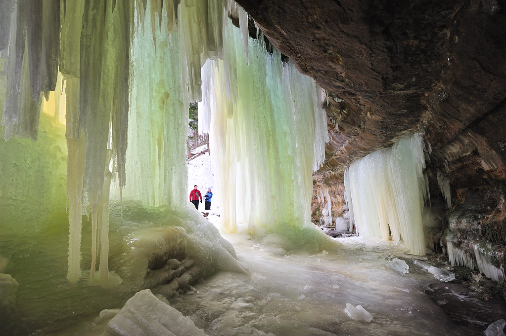 "Eben Ice" Eben Ice Caves Eben Junction, Michigan Rock… Flickr