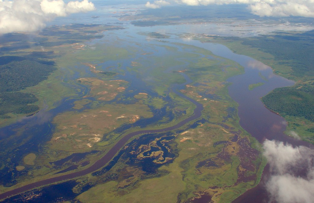 Flying over Amazon River, Amazon Delta, South America Flickr