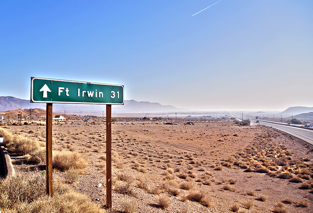 Fort Irwin, CA From i15 to Fort Irwin... a long, beautifu… Flickr
