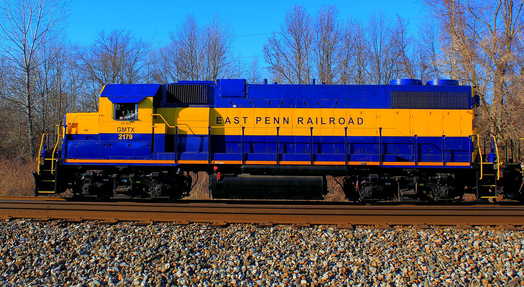 East Penn Railroad arriving Wilsmere Yard in … Flickr