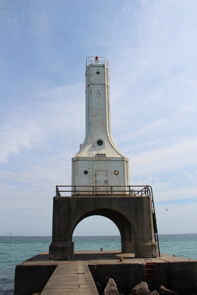 Port Washington Breakwater Lighthouse 1935 Port Washington… Flickr