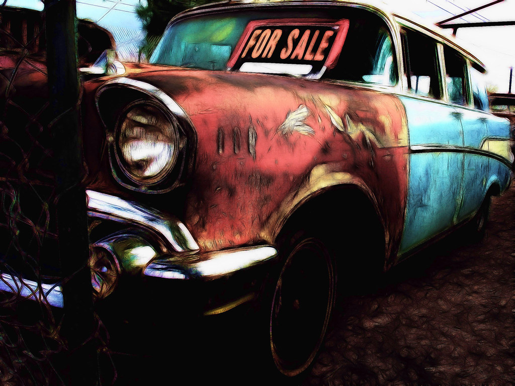 FixerUpper Classic car salvage yard. Phoenix, Arizona Rick Lloyd