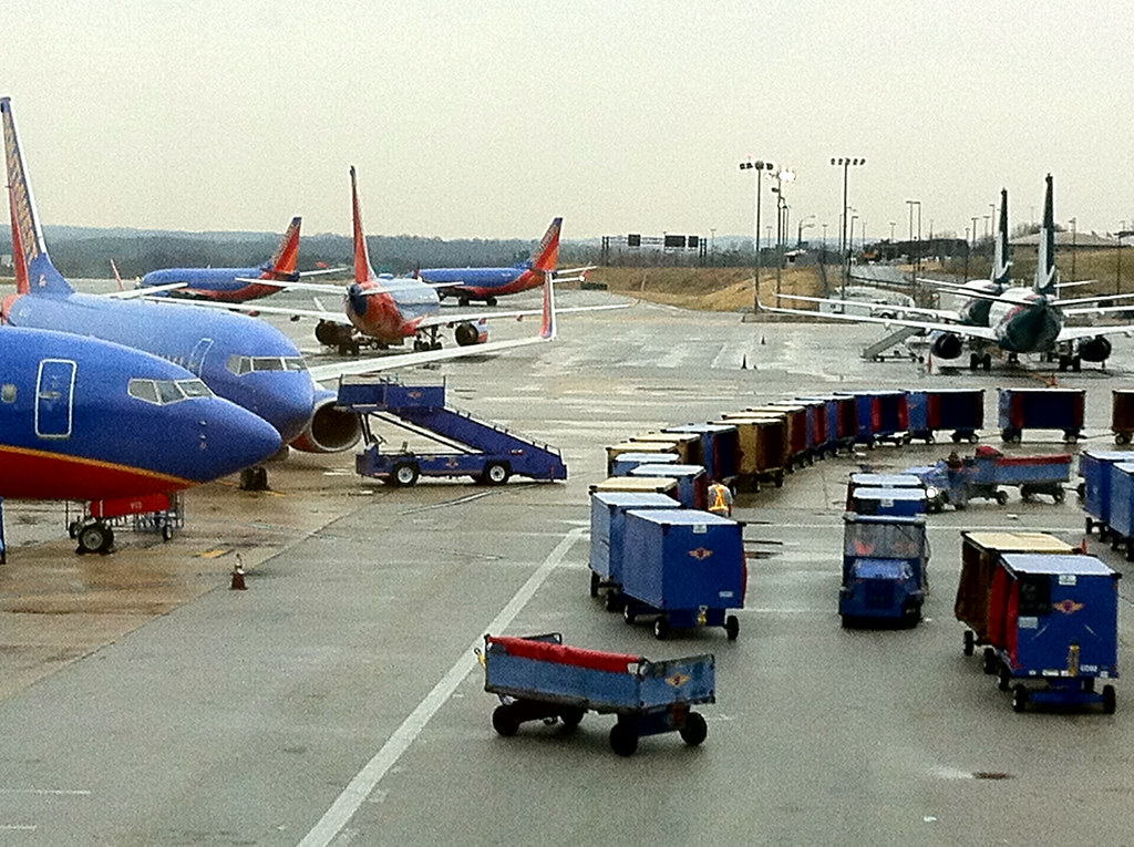 BWI Airport Southwest Southwest Airlines airplanes at BWI … Flickr