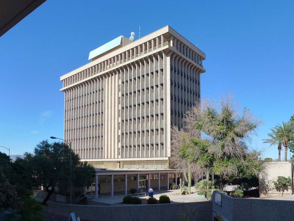 Tucson, AZ City Hall Completed in 1967. I'm still looking … Flickr