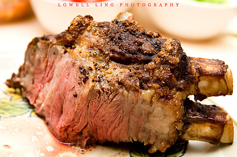 Roast Rib Eye on the Bone Bought this two rib rib eye on t… Flickr