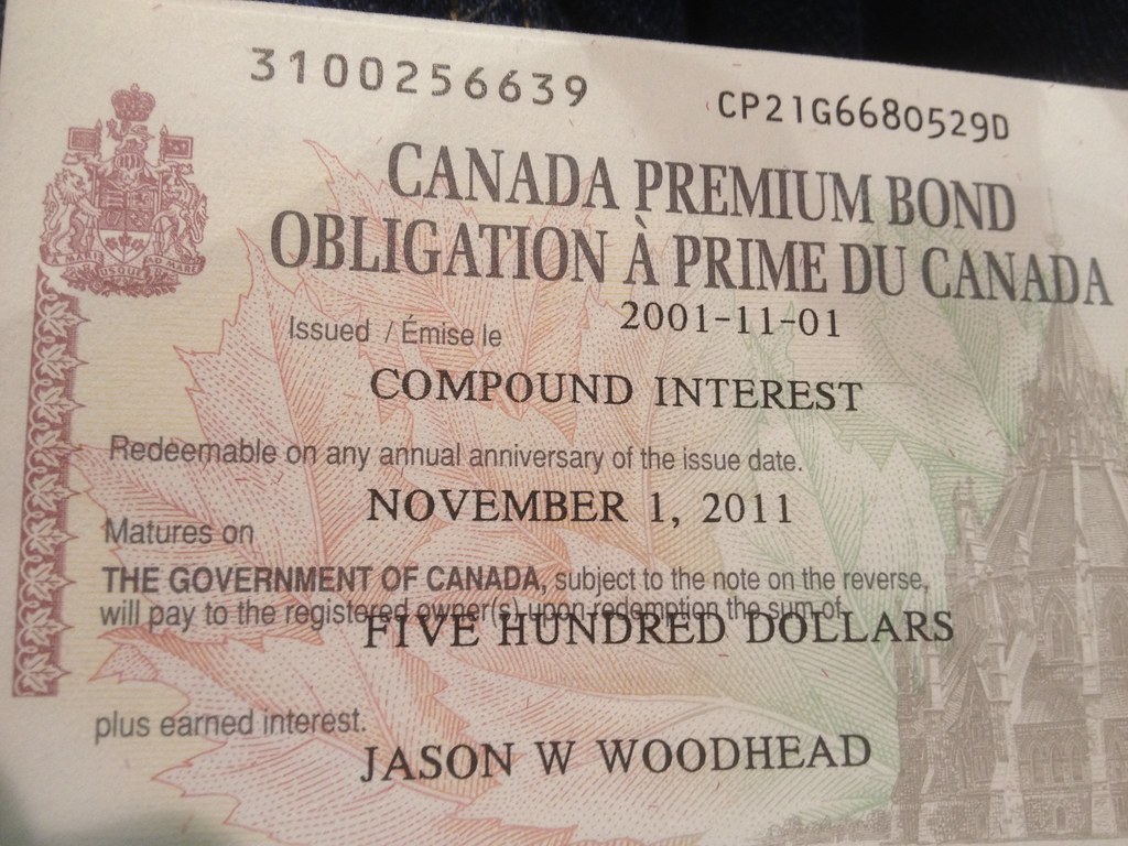 Canada saving bond Jason Woodhead Flickr