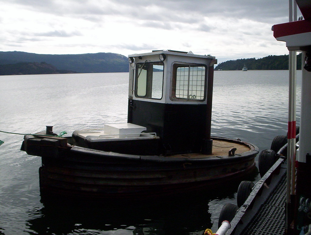 Boom Boat in Cowichan Bay Michael H Wright Flickr