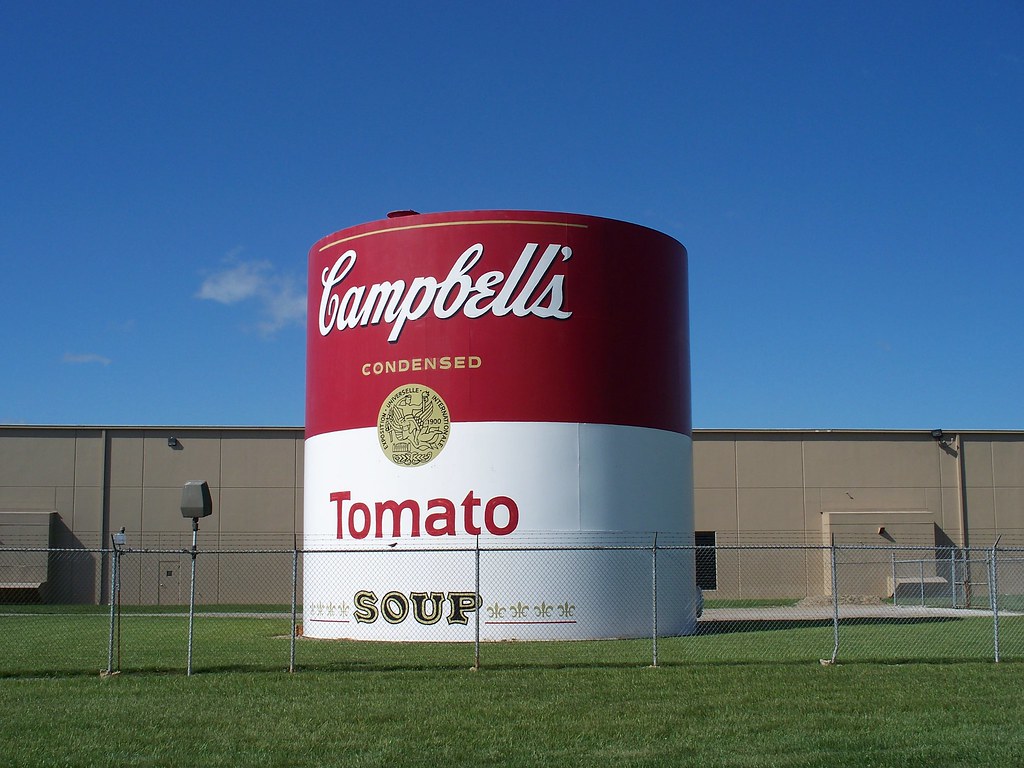 OH Napoleon Campbell's Tomato Soup Giant Tomato Soup tan… Flickr