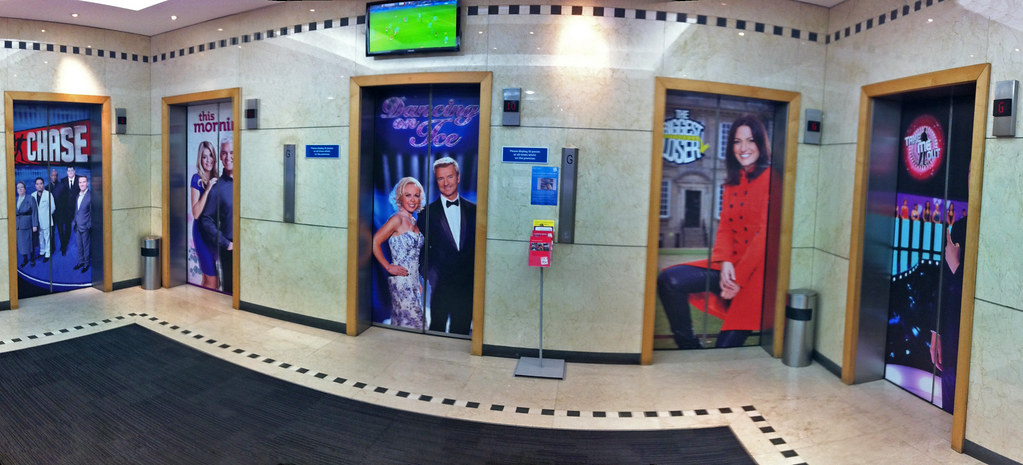 The lifts at London Studios AKA ITV Studios And I don't wa… Flickr