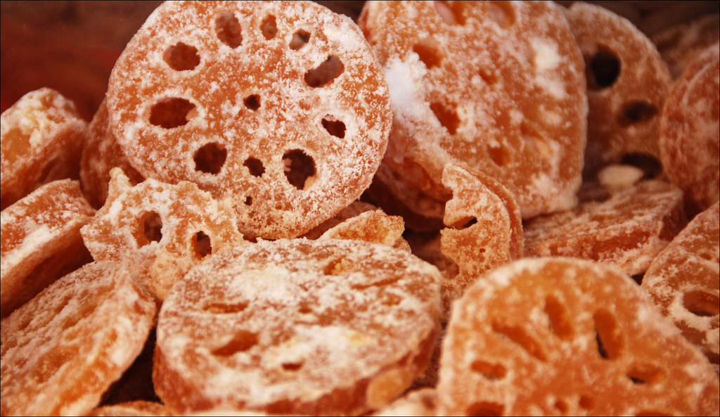 Candied Lotus Root Mike and I were in Vancouver's Chinatow… Flickr