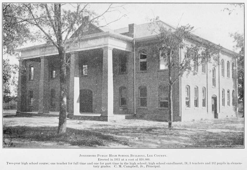 Jonesboro Public High School Building, Lee County From the… Flickr