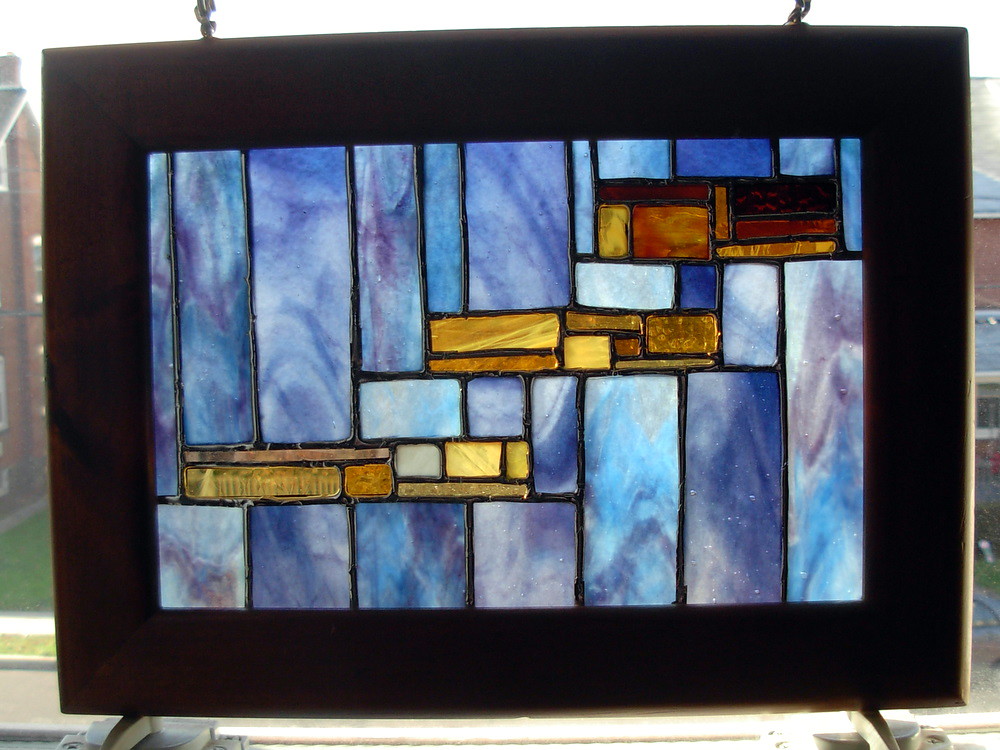 Stained Glass Panel by Wayne Stratz Commissioned by a fan … Flickr