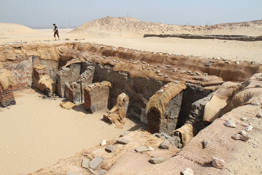 Tumba de Djer en Umm elqaab Abidos , Egipto , Egypt , Aby… Flickr