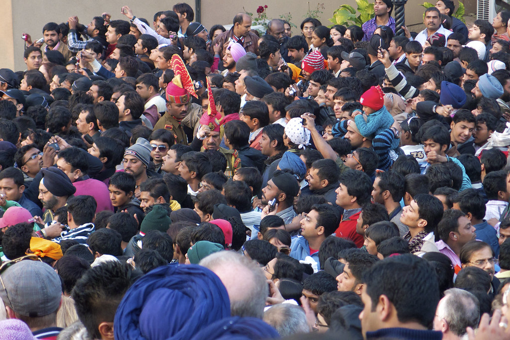 Crowd Crush The standard India crush of any crowd. How mor… Flickr