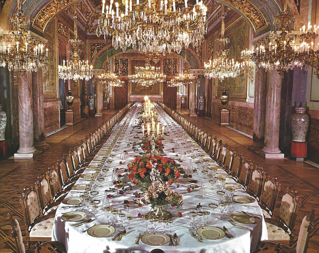 The State Dining Room at Royal Palace of Madrid Spain Flickr