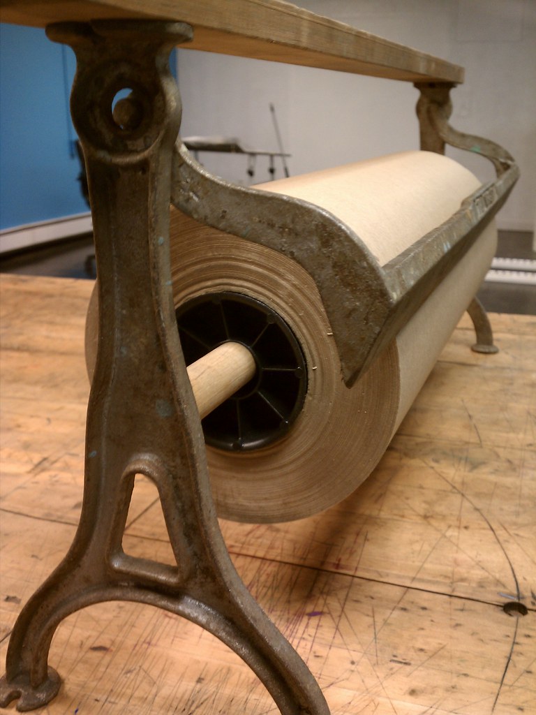 Antique butcher roll paper cutter briana and jason Flickr