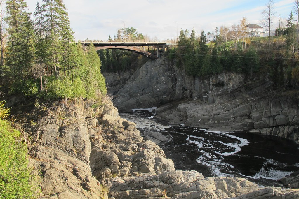 The at Grand Falls, New Brunswick, Canada This narro… Flickr