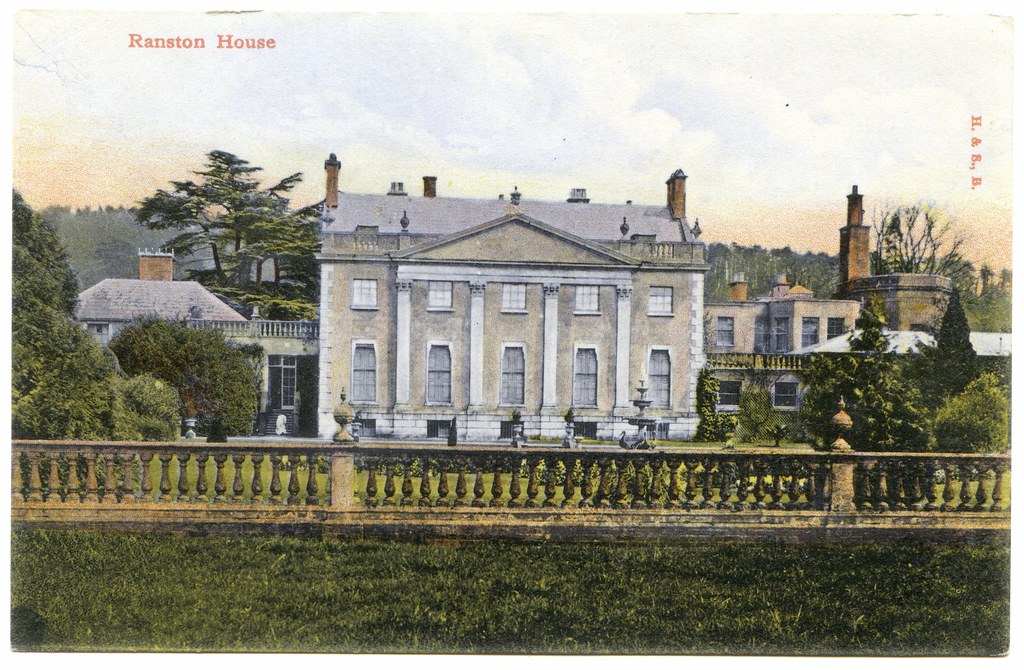 Ranston House, Iwerne Courtney (Shroton), Dorset H. & S., … Flickr