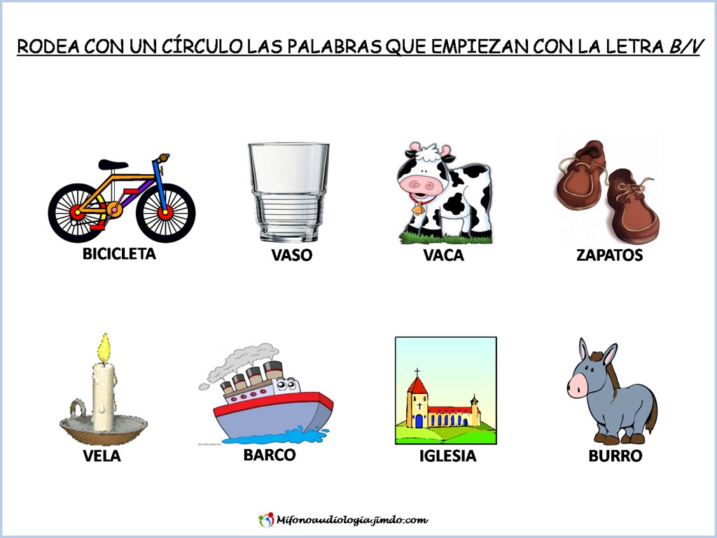LENGUA Y LITERATURA PALABRAS CON "B" Y "v"
