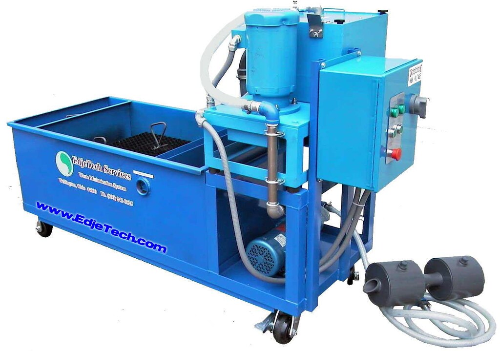 Portable Oil Water Separator with Centrifuge www.edjetech.… Flickr
