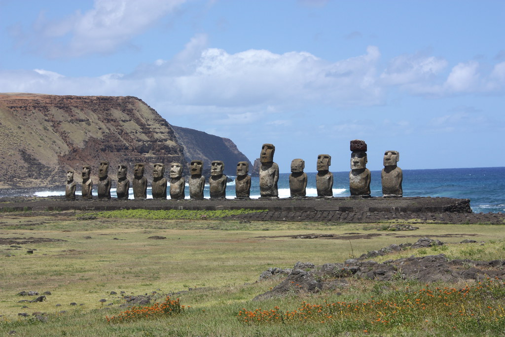 Easter Island, Ahu Tongariki Easter Island, Ahu Tongariki … Flickr