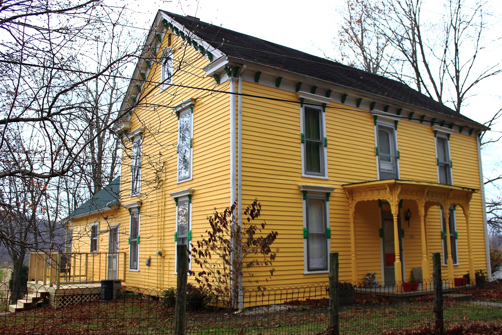 Nicely Restored House Old Leavenworth, Indiana Nicely re… Flickr