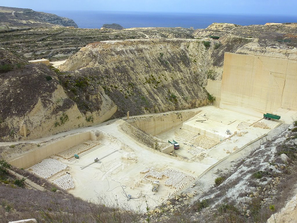 Limestone quarry on the island of Gozo Buy this photo on G… Flickr