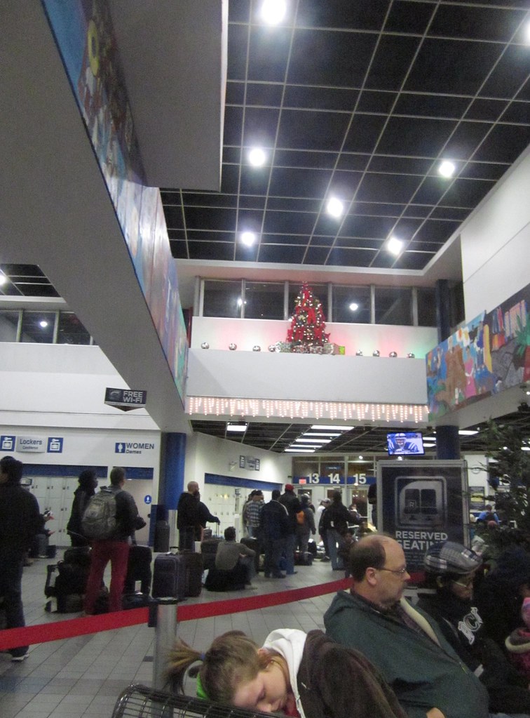 Greyhound station, downtown Chicago Thursday, Dec. 22, aft… Flickr