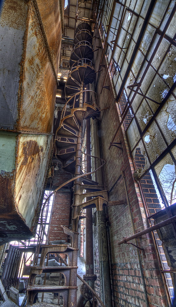 Excelsior The biggest spiral staircase I’ve ever seen. Six… Flickr