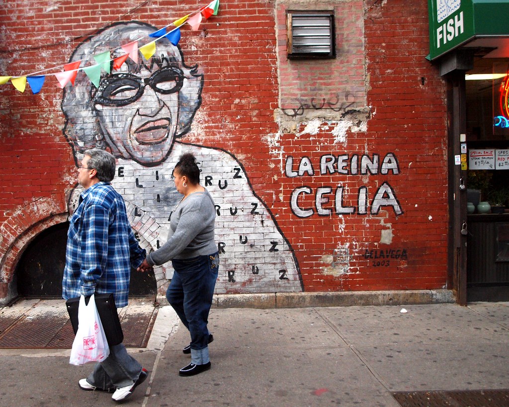 LA REINA CELIA CRUZ Graffiti Mural, East Harlem, New York … Flickr