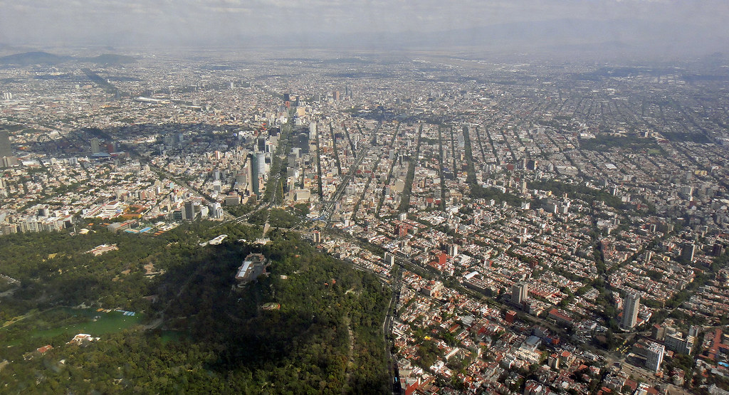 Aerial Some of Mexico City's wealthiest neighborhoods, rin… Flickr