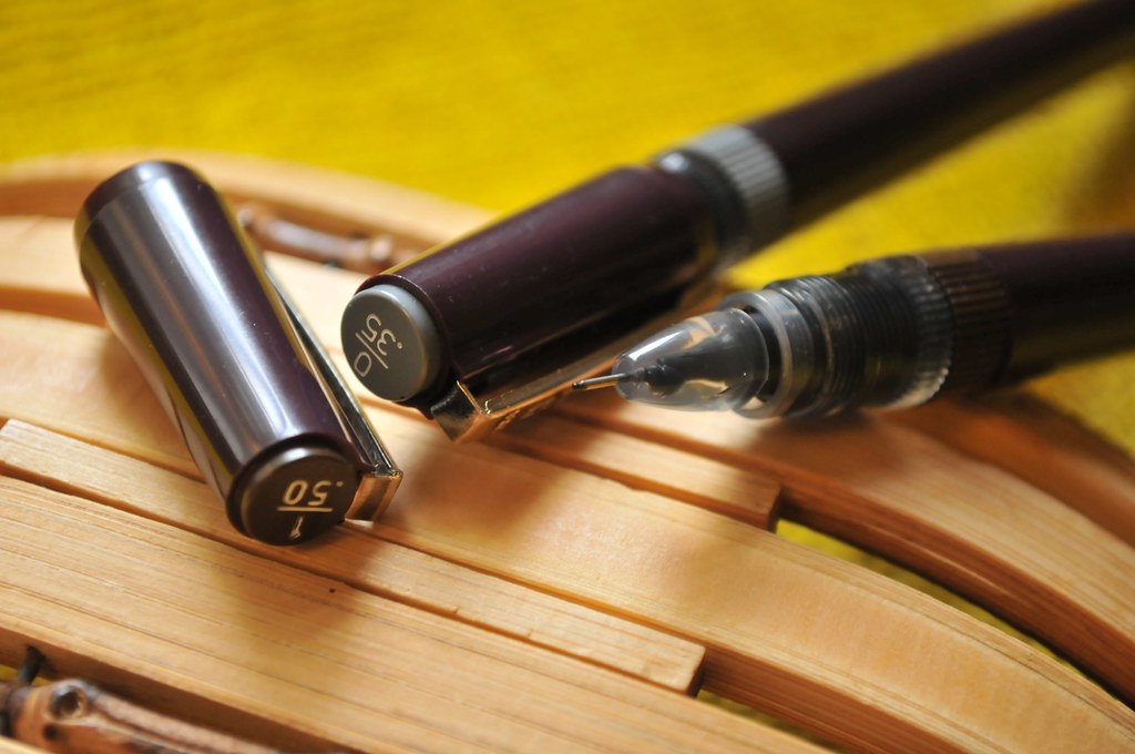 KohINoor Rapidograph pens 0.35 and 0.5 mm size Rapidogra… Flickr