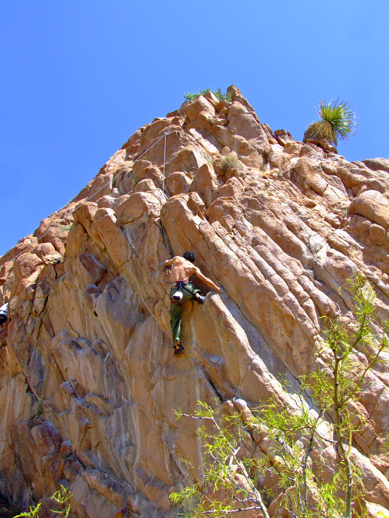 Rock climbing at Tom Mays UnitFranklin Mountains Visit El Paso Flickr