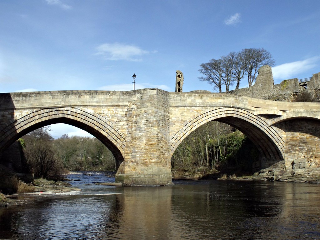 Barnard Castle Bridge (1569) Another photo of the bridge o… Flickr