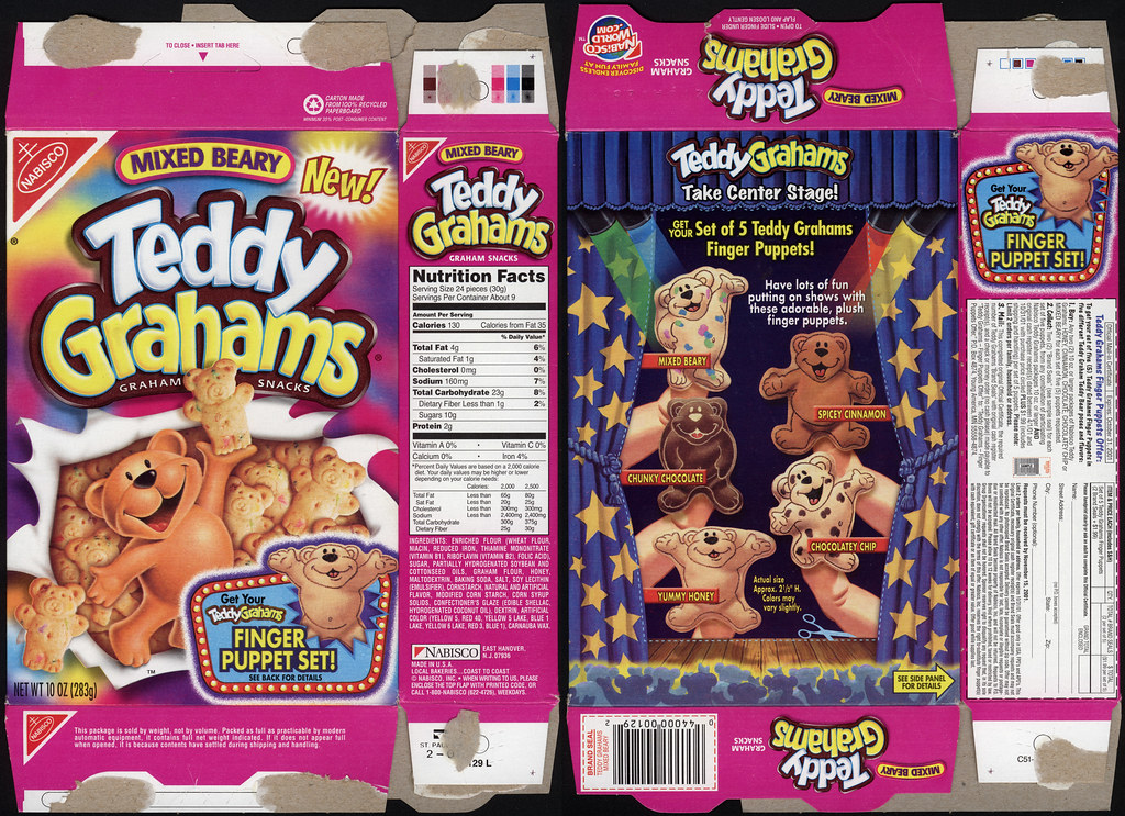 Nabisco Teddy Grahams Mixed Beary New! snack cooki… Flickr