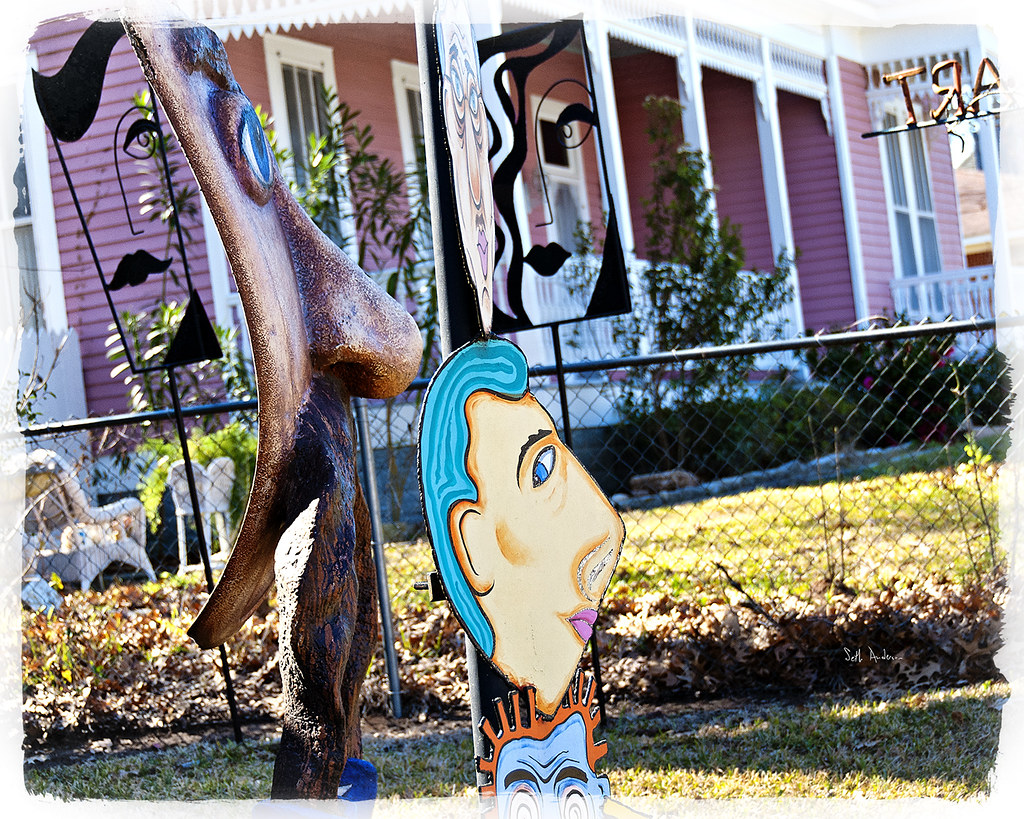 Lawn Art Gerson Artworks Brenham Texas 307 W. Alamo, B… Flickr