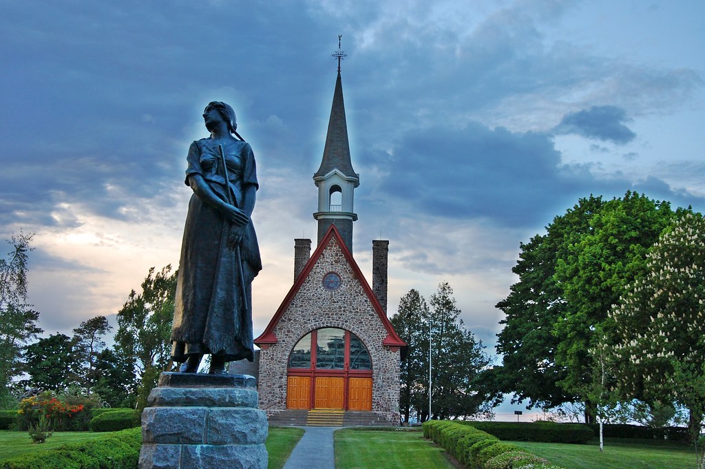 Grand Pre Acadian Church Grand Pre, Nova Scotia was the ep… Flickr